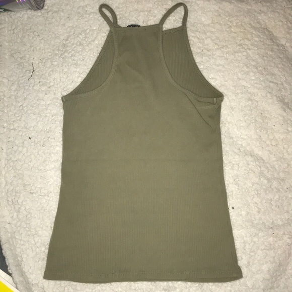 Rue 21 Green Tank-top - Picture 2 of 2